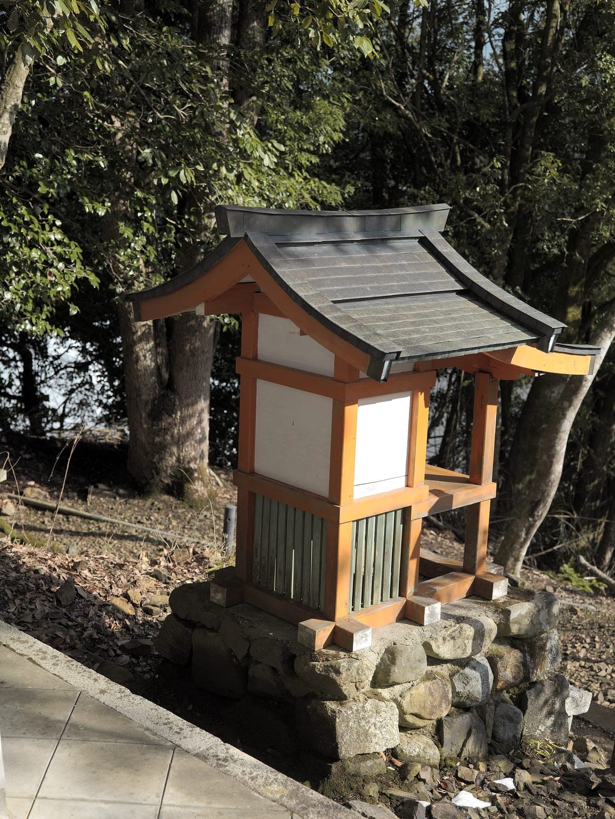 Temple architecture at Kurama-dera